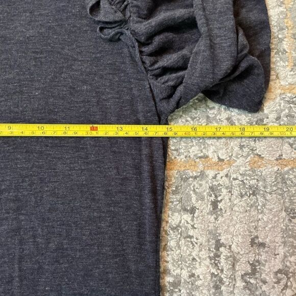 REBECCA TAYLOR RUFFLE SHOULDER TOP! NWT! XS - Picture 5 of 9